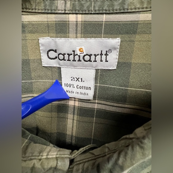 Carhartt button down, men’s 2XL - Picture 4 of 4